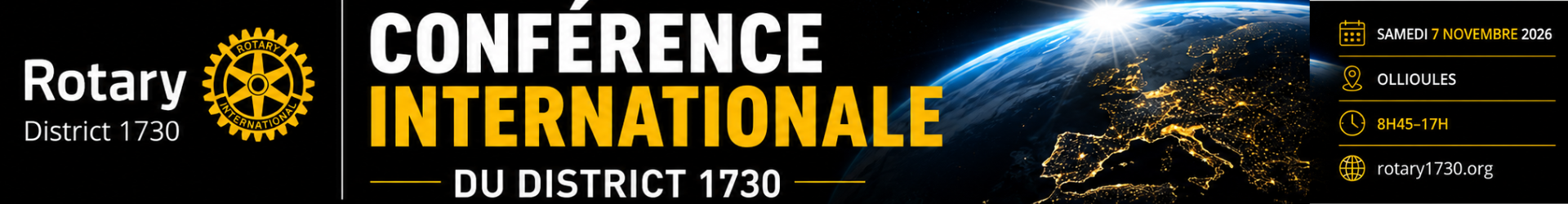 Conférence Internationale du District 1730